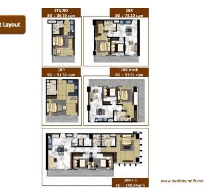 Floor Plan Layout Thamrin Residence Floor Plan Layout Thamrin Residence
